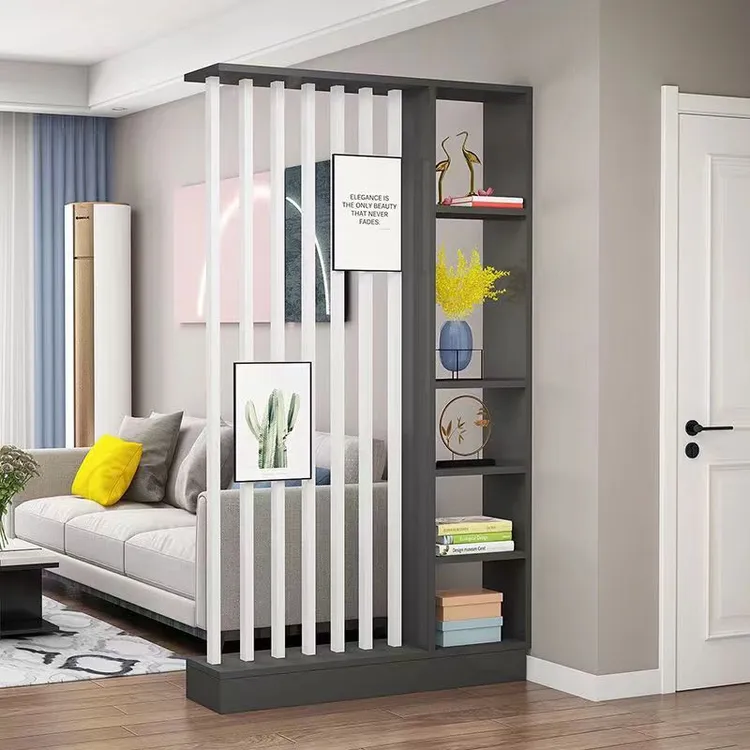 新中式小户型家用正对门屏风隔断玄关柜客厅进门遮挡简约现代定制