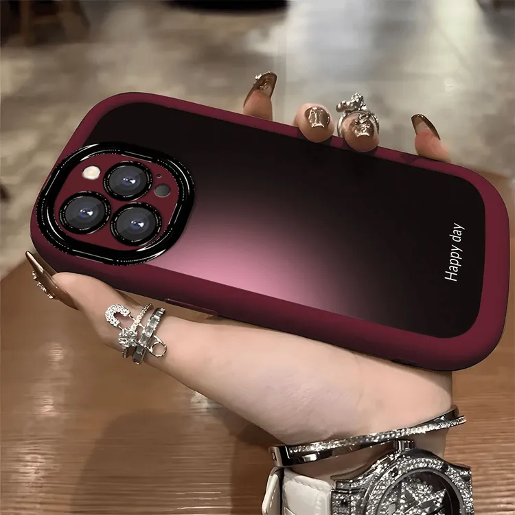 创意渐变适用苹果16promax手机壳iphone15新款11网红13软12防摔