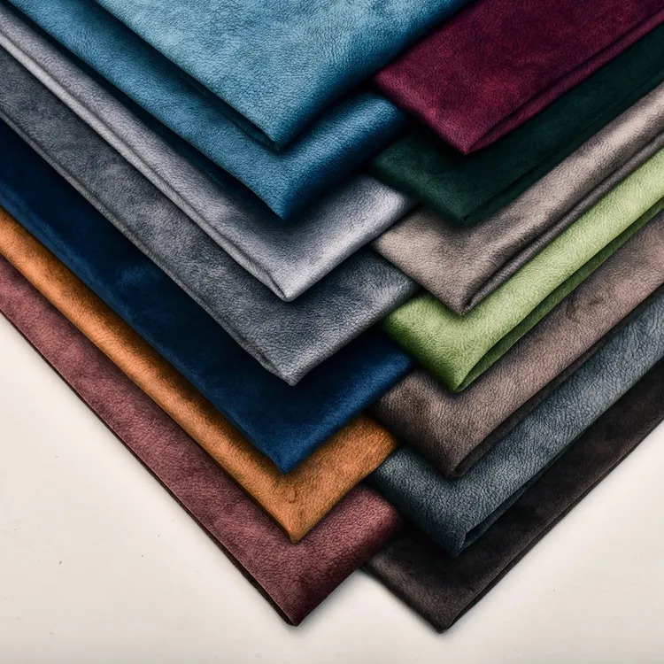 品奢 加厚暗纹天鹅绒荔枝纹仿皮印花绒面沙发椅套抱枕软包面料