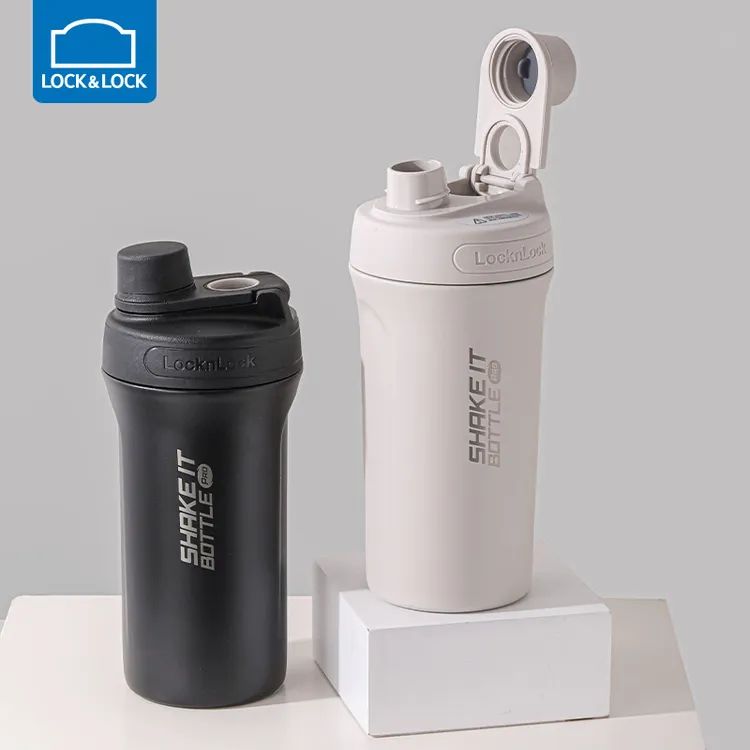 乐扣乐扣保温杯摇摇户外运动健身大容量水杯男士专用女士学生儿童