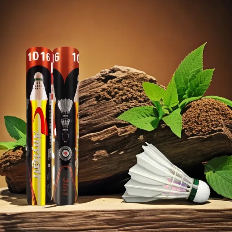 耐宝三段式专业级品质 超耐打飞行稳 竞技必备羽毛球［12个装］