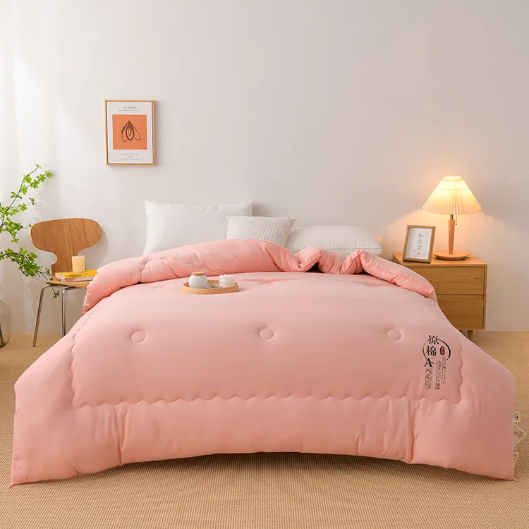 秋冬单人通用原棉保暖棉被普通秋冬被化纤被抑菌冬被被子被芯被褥