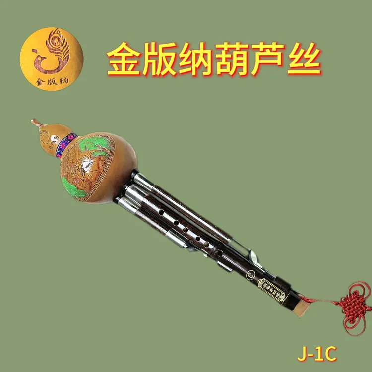金版纳云南葫芦丝珍藏18年精品高级C调刻花葫芦丝专业表演珍藏品