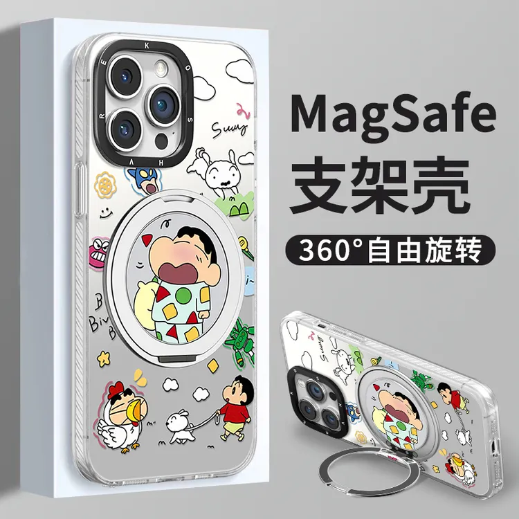 睡衣小新适用苹果15vivo华为oppo小米iPhone16元气IMD支点手机壳