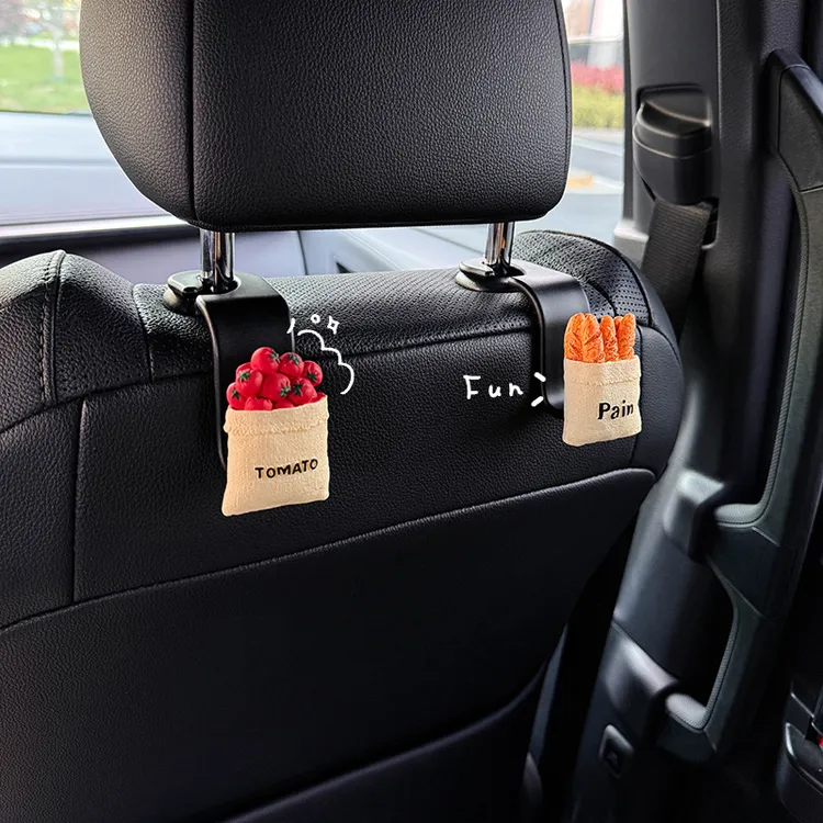 汽车座椅挂钩多功能椅背前后排小挂钩车载置物收纳车上用品可爱女