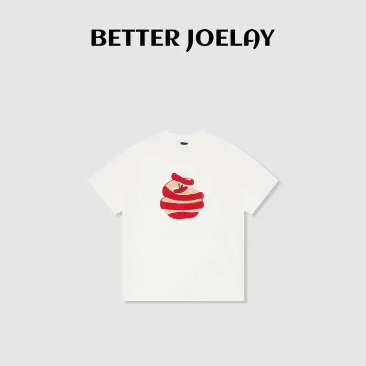 BETTERJOELAY -小版【城市日记】百搭T恤短袖休闲圆领时尚KH1702 