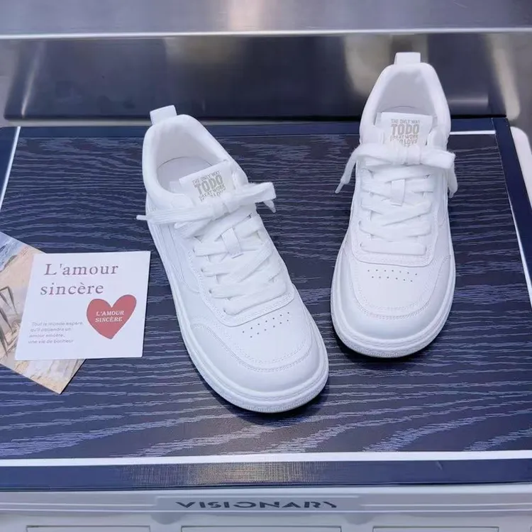 圆头厚底透气夏季系带时尚休闲鞋低帮潮流沙丘废土风6181