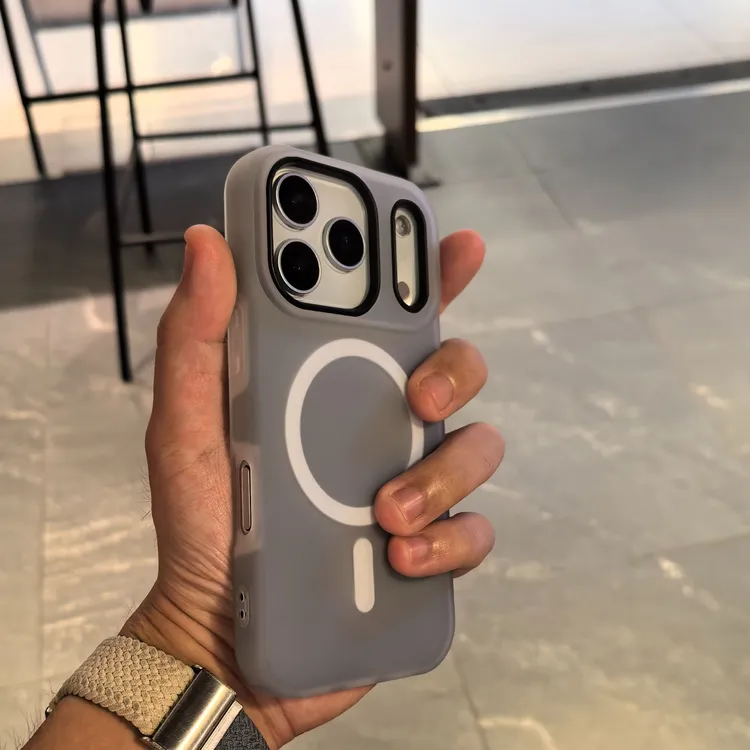 高级肤感果冻磁吸适用苹果17/16promax手机壳15/二合一14/13/12