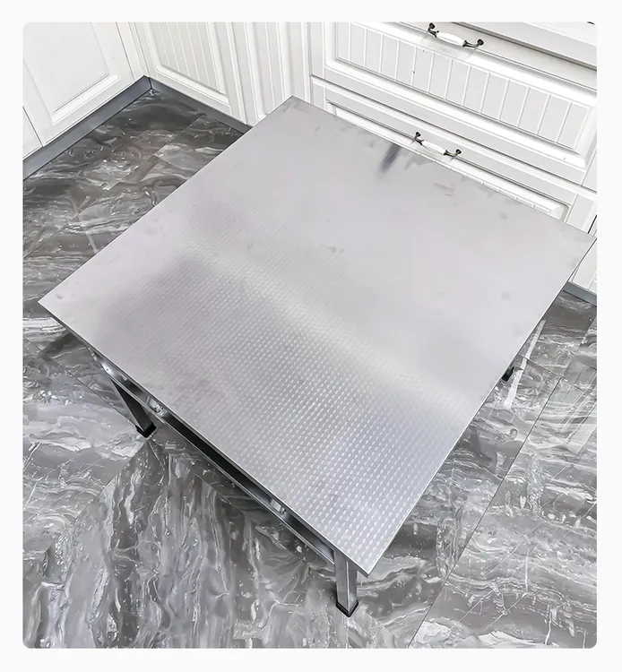 不锈钢折叠桌家用餐桌饭桌出租房户外烧烤摆摊便携夜市出摊四方桌