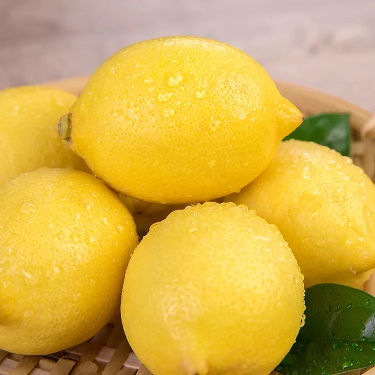 土柠檬无籽香水柠檬黄柠檬新鲜采摘果园直发柠檬茶奶茶店同款