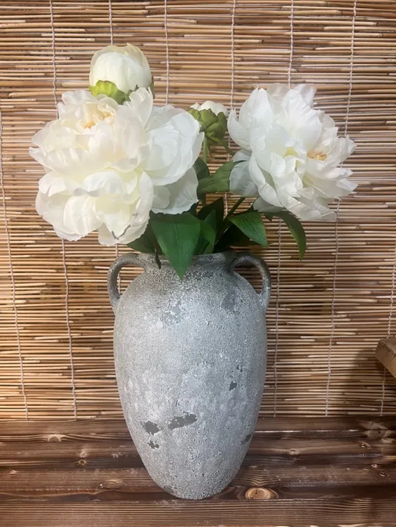 A036宽18高26,陶瓷花瓶侘寂风仿古花瓶家居摆件插花水养