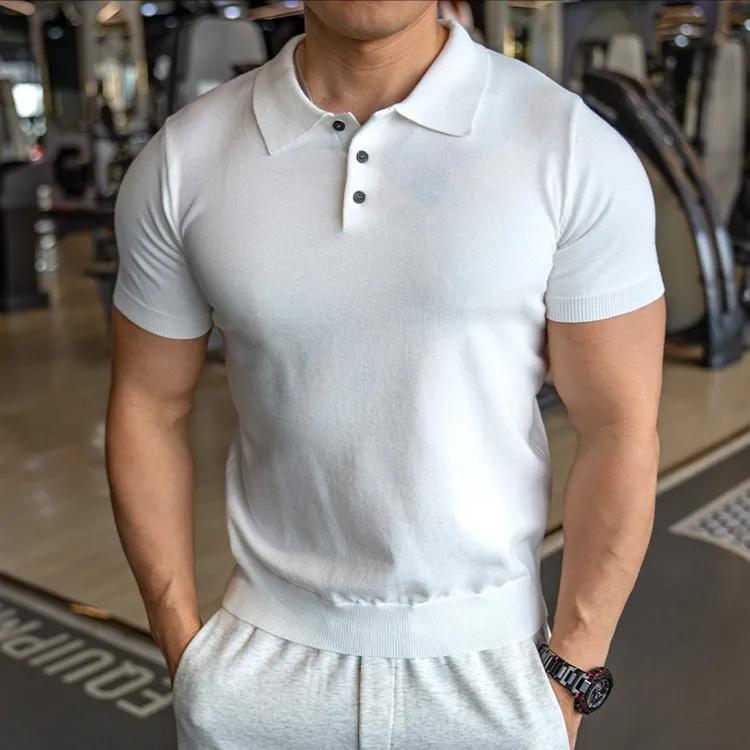 夏季短袖新款男士跑步健身衣t恤高弹棉运动上衣男