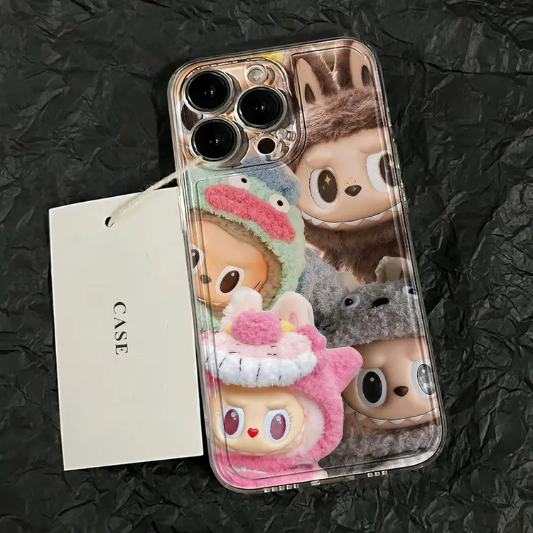 拉布布聚会苹果16手机壳小米华为三星OPPO魅族vivo适用一加iQOO13