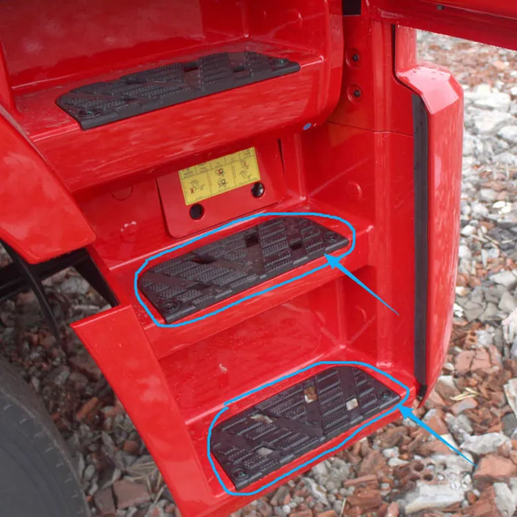 适配欧曼GTL上车脚踏板 GTL至尊版上车踏板垫 GTL上车脚踩防滑垫