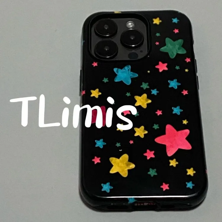 大小多彩星可爱适用iphone15苹果手机壳16pro防摔13promax12菲林