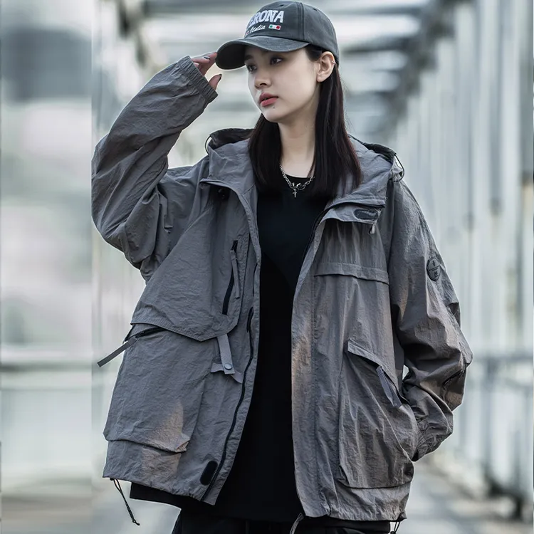 AOGZ UPF100+凉感防晒衣男女夏季新款休闲防紫外线夏日户外