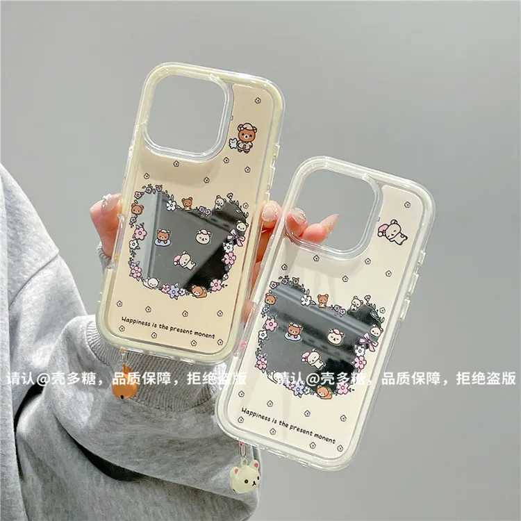 炫彩镜面适用苹果17/iPhone/华为荣耀/OPPO/小米手机壳pura70爆款