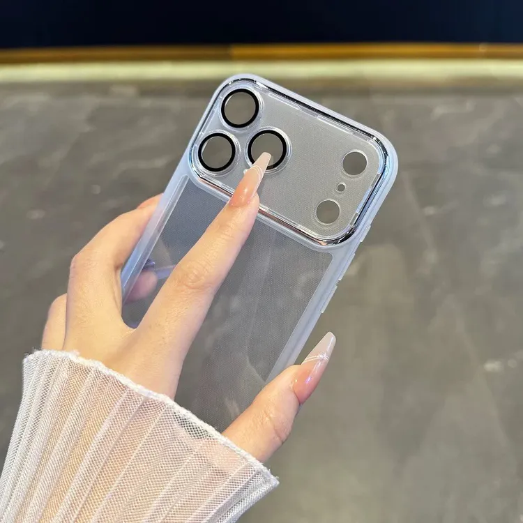 17pro适用苹果17/16/15新款手机壳散热超薄简约防摔魅眼全包镜头