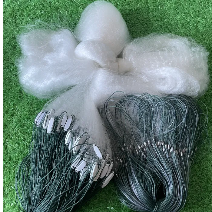 白条渔网三层沉网小鱼粘网餐条丝网捕鱼挂网细软丝