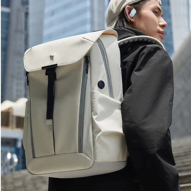 无限探索男士防震气囊电脑包大容量机能背包男款通勤旅行包书包