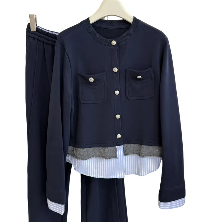 YZS031春夏穿搭出游衬衫两件卫衣外套旅游洋气出游服装女时尚套装