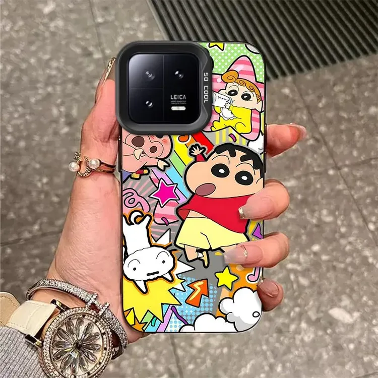 适用小米13手机壳Xiaomi13Pro保护套涂鸦小新新款小米13ultra专用