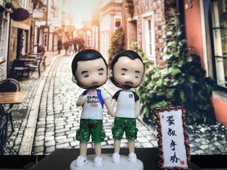 蛋叔手工窝软陶人偶制定/DIYQ版公仔/OB11娃娃/软陶摆件