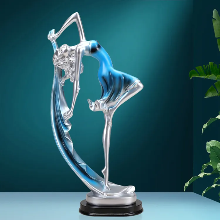 舞女摆件家居装饰品家庭屋内客厅隔断酒柜子鞋柜小摆设办公室桌面