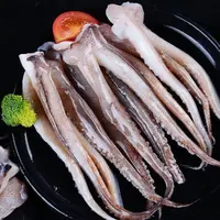 连云港发货 新鲜鱿鱼须二本足 含保护冰500g/包*5包