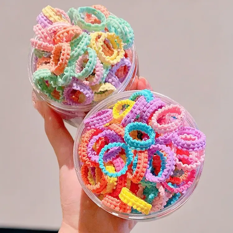 儿童发圈不伤发高弹力头绳女童扎发皮筋小女孩橡皮筋宝宝发绳头饰