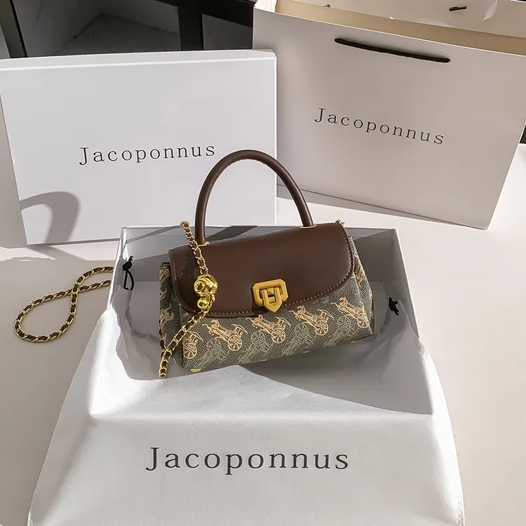 【雅各邦】欧若风真皮信封包女2025新款休闲潮流感通勤手提斜挎小众