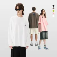 【inxx】简约套头休闲长袖T恤中性风APE1010704