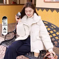 【直播专享】Y634825羽绒服 香影羽绒服女2024年冬季新款连帽宽