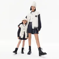 【芷芸专属】littlemoco童装冬装男女童棒球服仿羊羔毛夹克