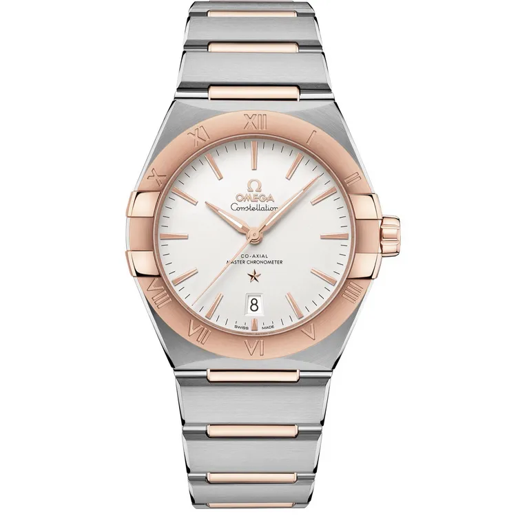99新 Omega/欧米茄 欧米茄曼哈顿39mm玫瑰金公价90600