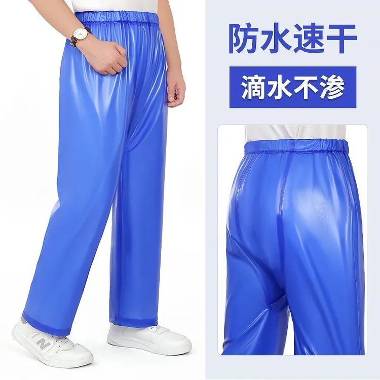 雨衣速干加厚骑行耐磨雨裤劳保工作防雨防暴防水裤工地骑手透气