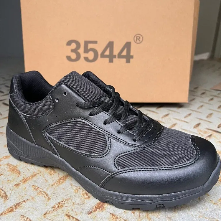际华3544正品作训夏季网眼执勤训练超轻透气黑色跑步新式体能网鞋