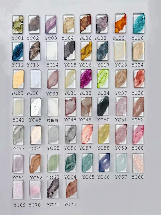 kira by huang 晃晃美甲 ins风美甲晕染液 彩色纹理液 超快出