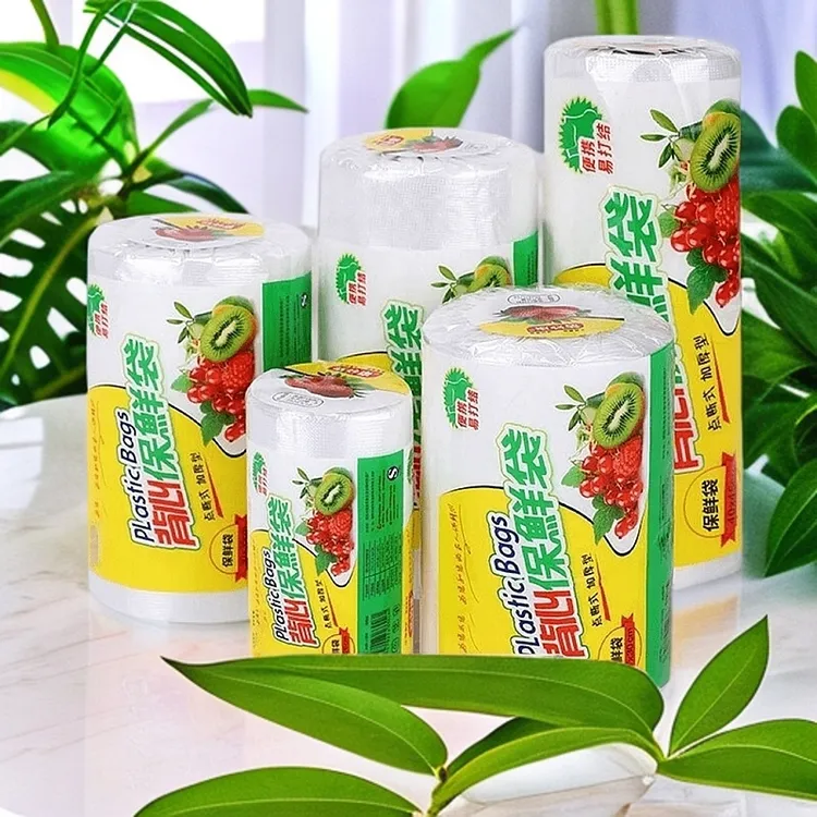 加厚款手提背心保鲜袋家用食品背心袋厨房微波炉手提袋商品图