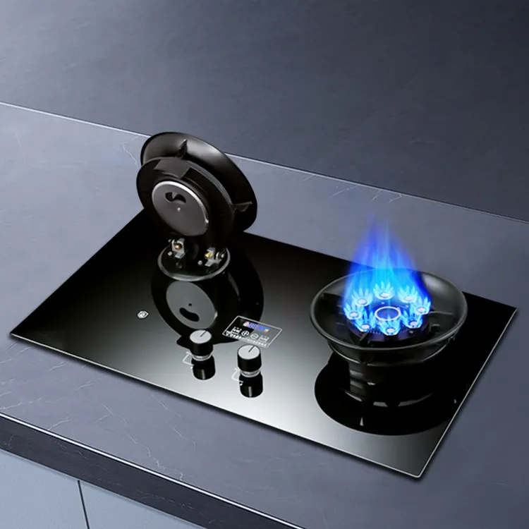 惠普好太太燃气灶双灶家用液化天然气台式煤气灶嵌入式猛火燃气灶