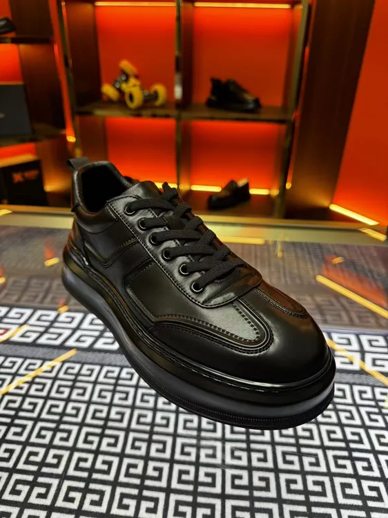2024秋季新款  男士休闲鞋 早秋 潮鞋系带百搭透气休闲男皮鞋德训