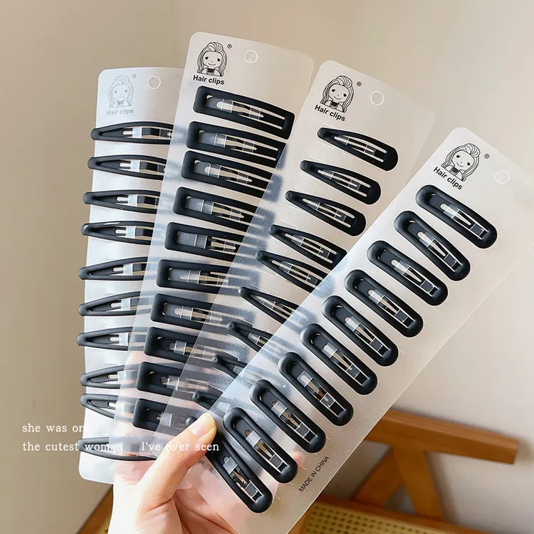 磨砂发夹女后脑勺bb夹发卡头发夹子卡子碎发刘海夹夹子头饰碎发夹