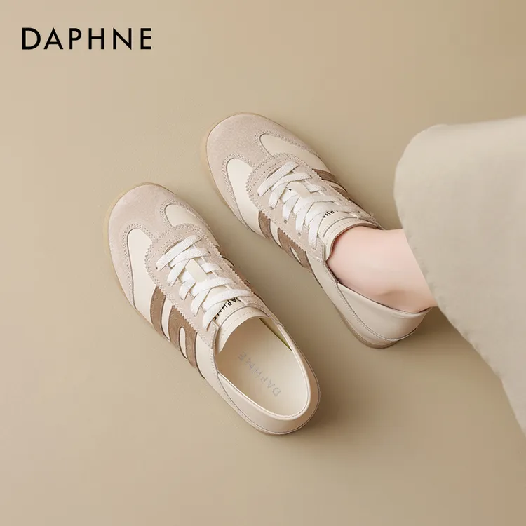 达芙妮软底德训鞋女2025新款夏季轻薄透气轻便运动阿甘鞋芭蕾百搭