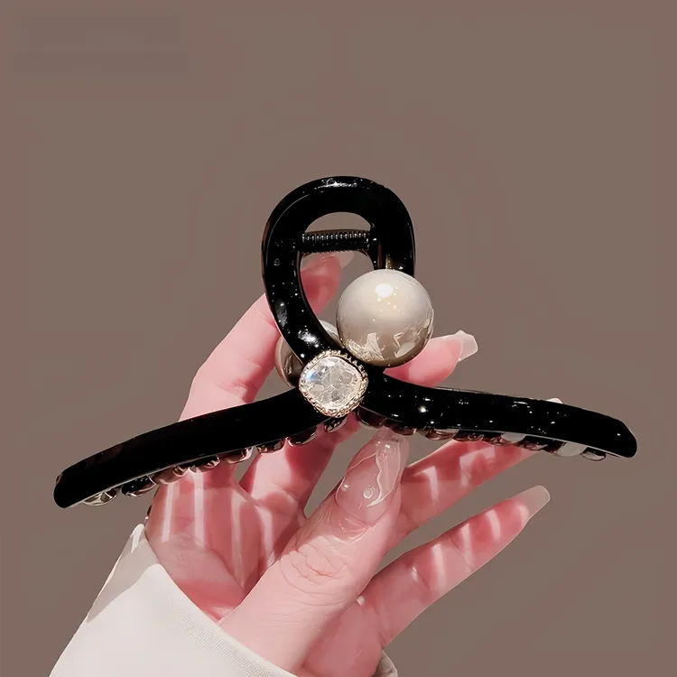 女发夹网红后脑勺抓夹夏天新款鲨鱼夹高级感发夹后脑勺抓夹氛围感