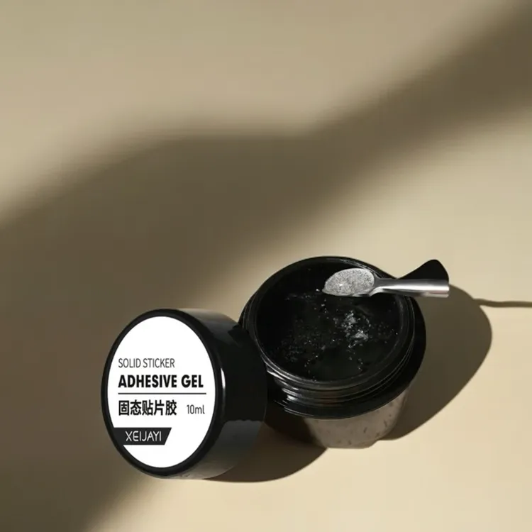 黑金穿戴甲专用持久牢固固态贴片胶甲片粘合剂凝胶穿戴甲工具包