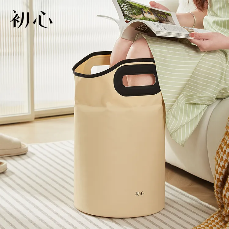 初心初心泡脚桶保温洗脚桶过小腿家用足浴桶便捷式可折叠泡脚袋