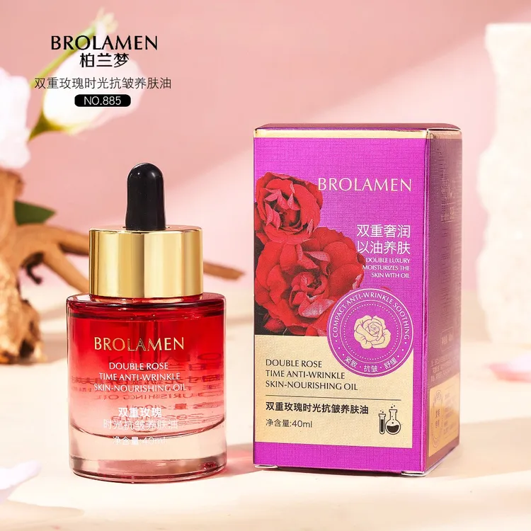 【抗皱·紧致·舒缓.保湿】双重玫瑰兰时光精油抗皱养肤油（以油养肤）