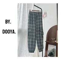 DOOYA 071201 格子裤 清 No退No换