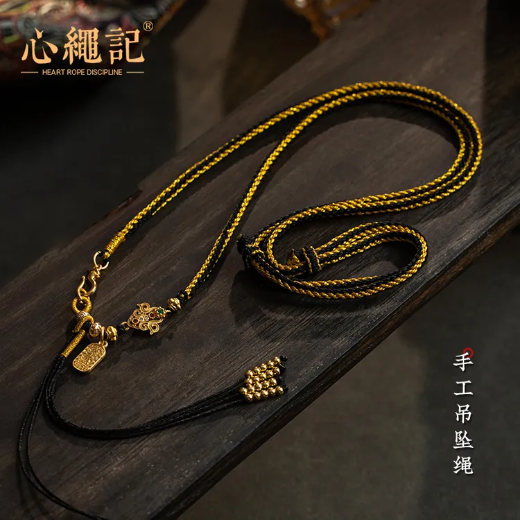 非金属吊坠 唐卡非金属唐卡吊坠挂坠挂脖吊坠项西藏唐卡吊坠绳
