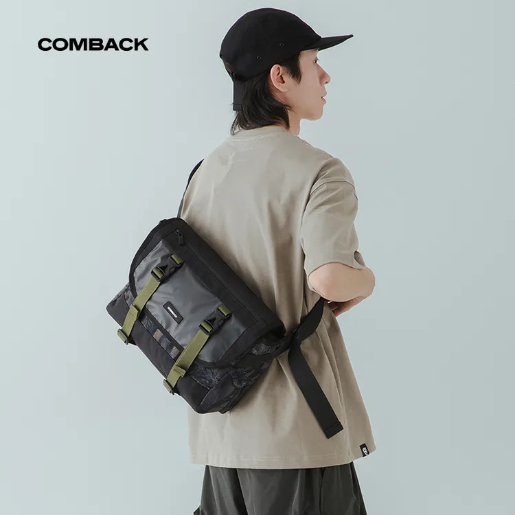 COMBACK潮牌机能风骑行通勤户外运动邮差包潮流斜挎包男士单肩